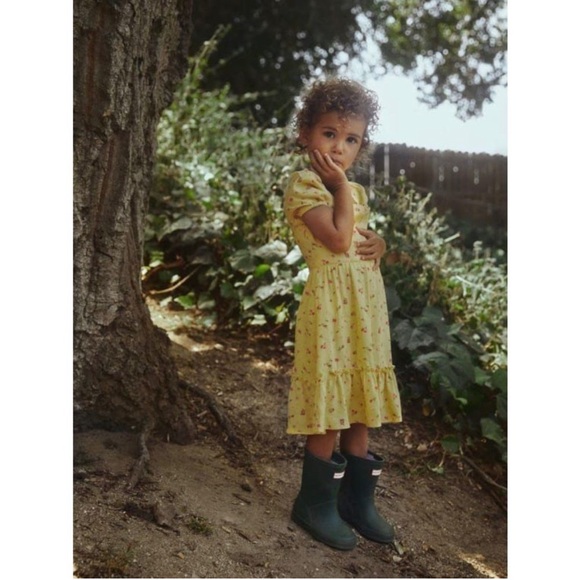 REFORMATION Abbie Gwen Puff Sleeve Midi Dress - Picture 2 of 6